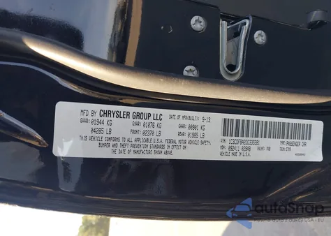 2013 Dodge Dart Sxt z USA, uszkodzony, nr VIN 1C3CDFBA2DD335581